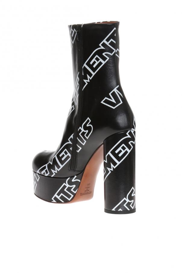 Vetements on sale boots platform